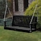 Highwood Usa 5ft Lehigh Porch Swing Outdoor Furniture for Patio, Backyard, Garden AD-PORL1-BKE - alternate 2